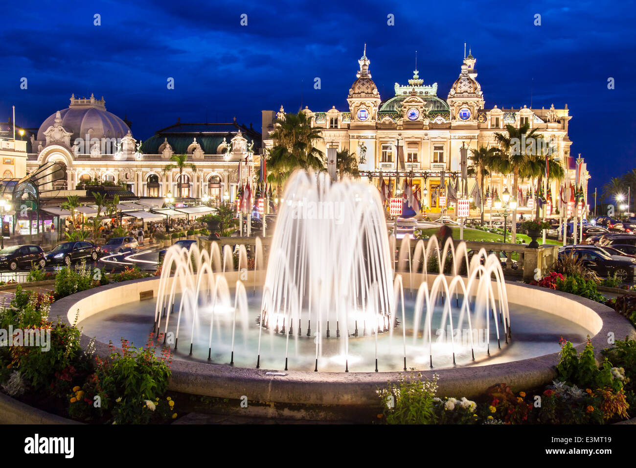Casino of Monte Carlo. Stock Photo