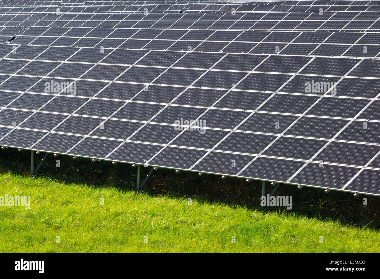 solar power station Stock Photo