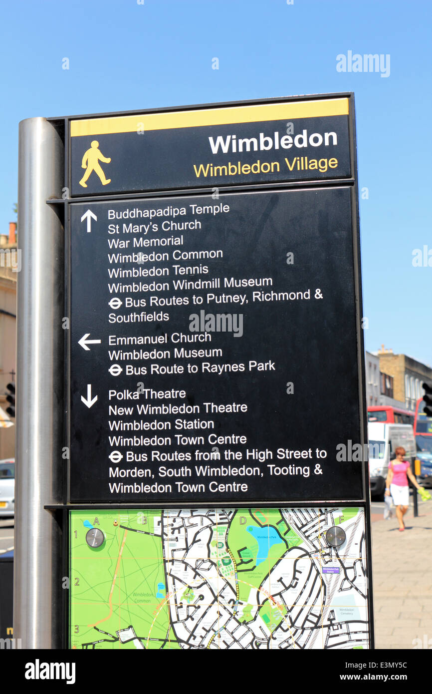 Map of wimbledon hires stock photography and images Alamy