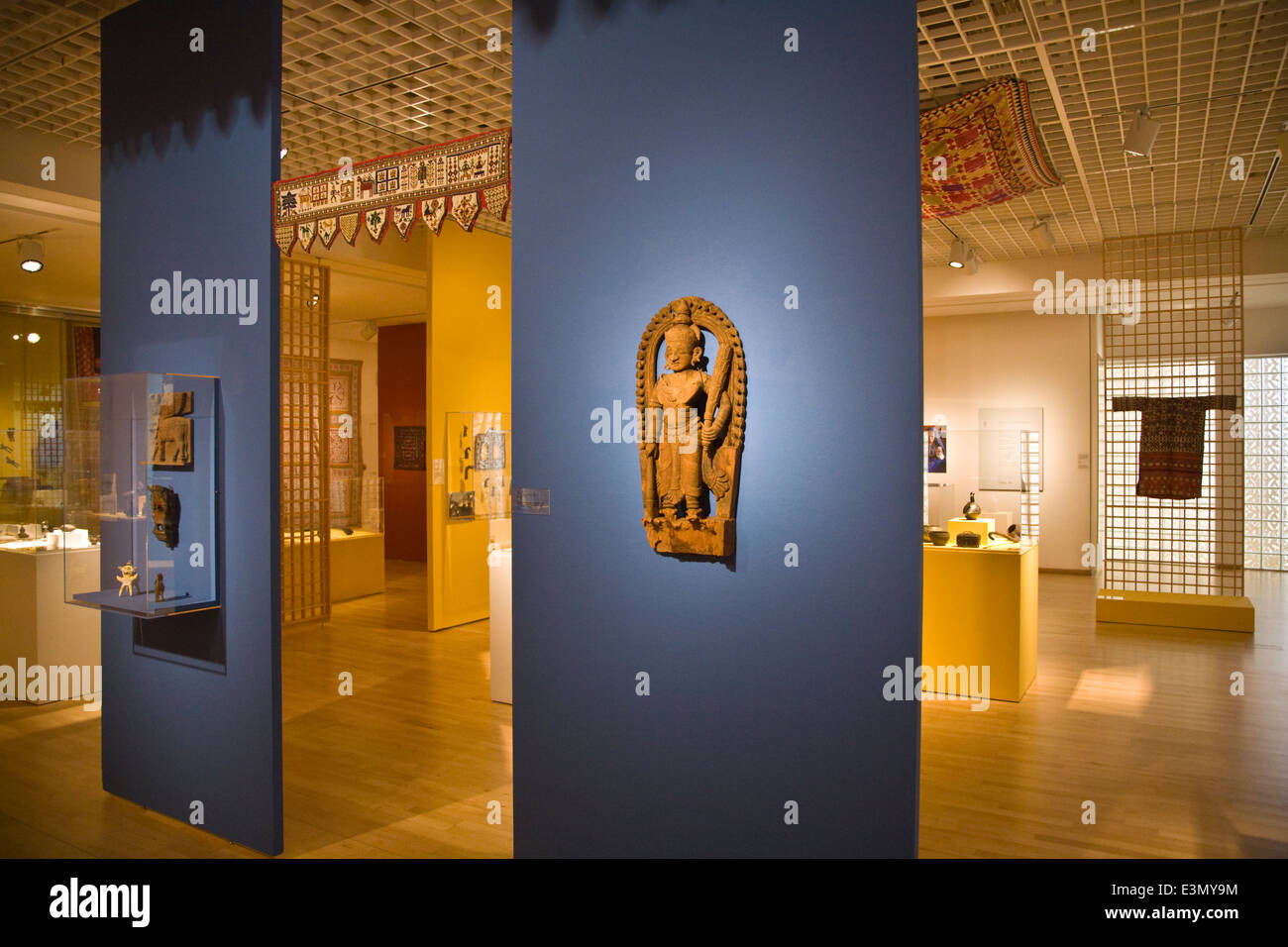ASIAN ART on display in the MINGEI INTERNATIONAL MUSEUM located in BALBOA PARK SAN DIEGO, CALIFORNIA Stock Photo