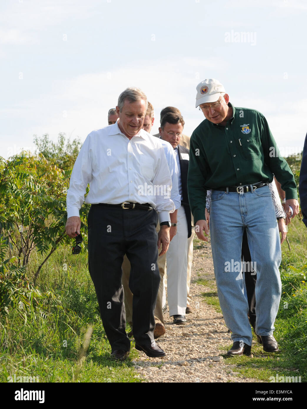 Talking and Walking Stock Photo Alamy