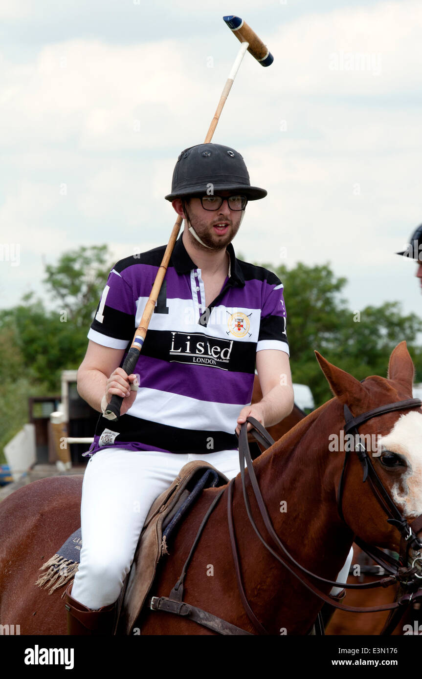 A University of London polo player at the National University ...