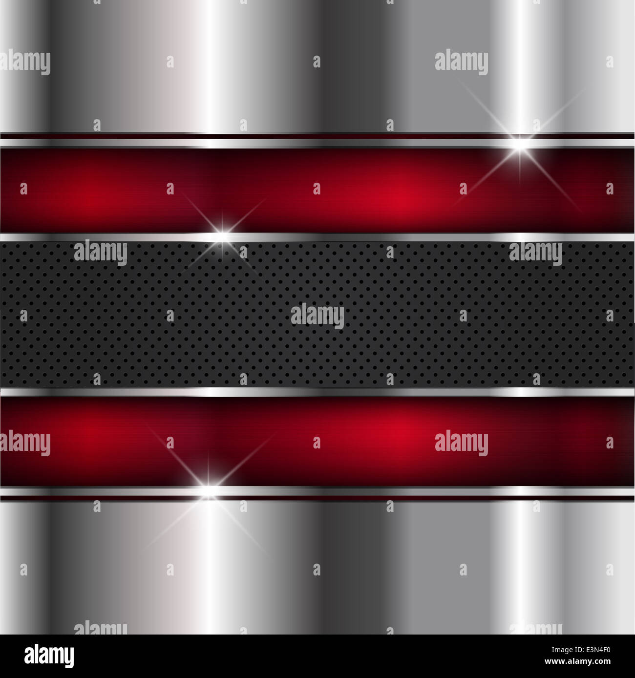 Abstract background with metallic designs Stock Photo - Alamy
