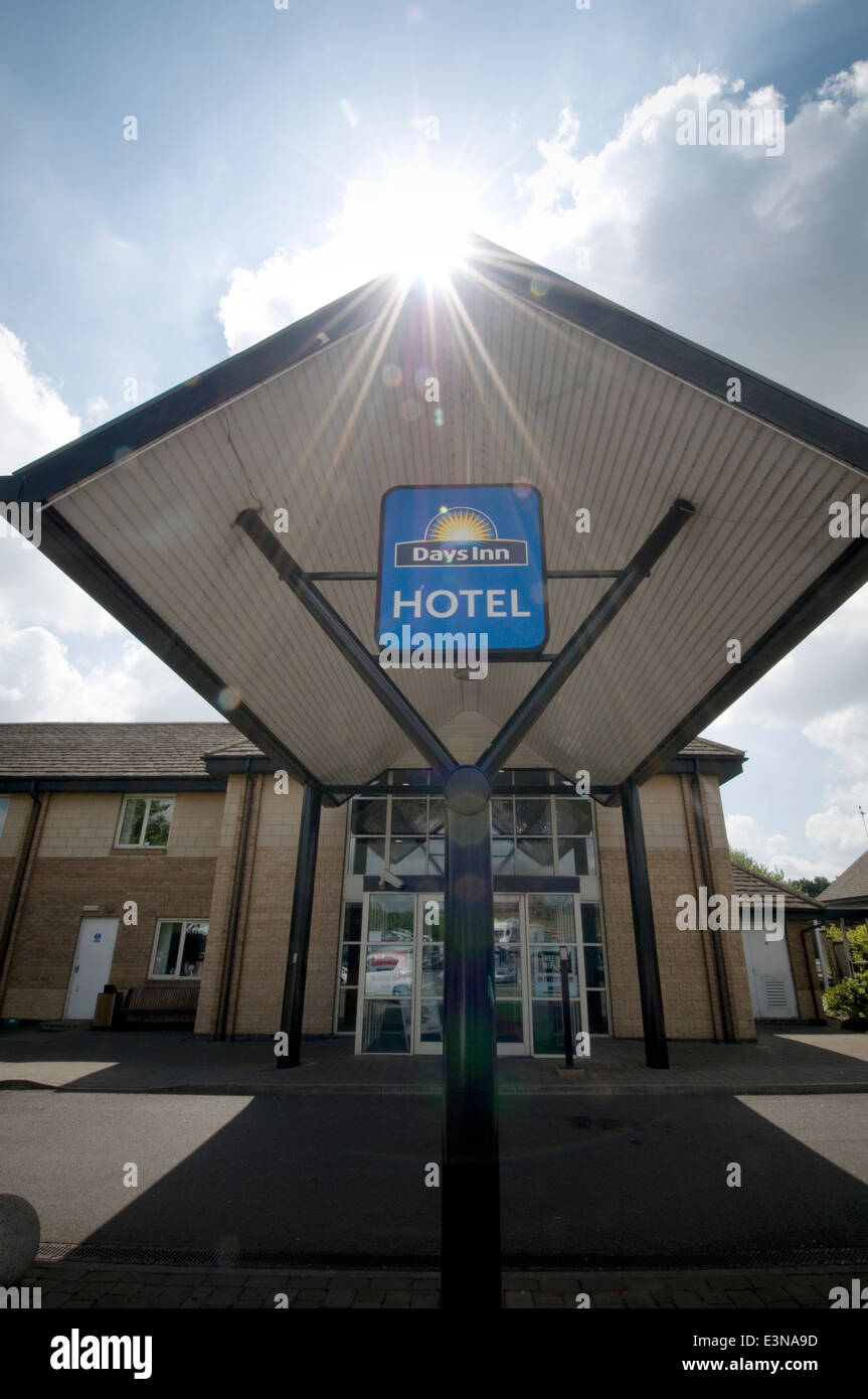 Days Inn Hotel Hotels Motel Motels Peterborough Service Station Stations A1 Uk Stock Photo Alamy