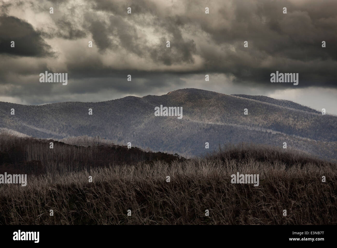 Storm clouds over mountain mt hi-res stock photography and images - Alamy