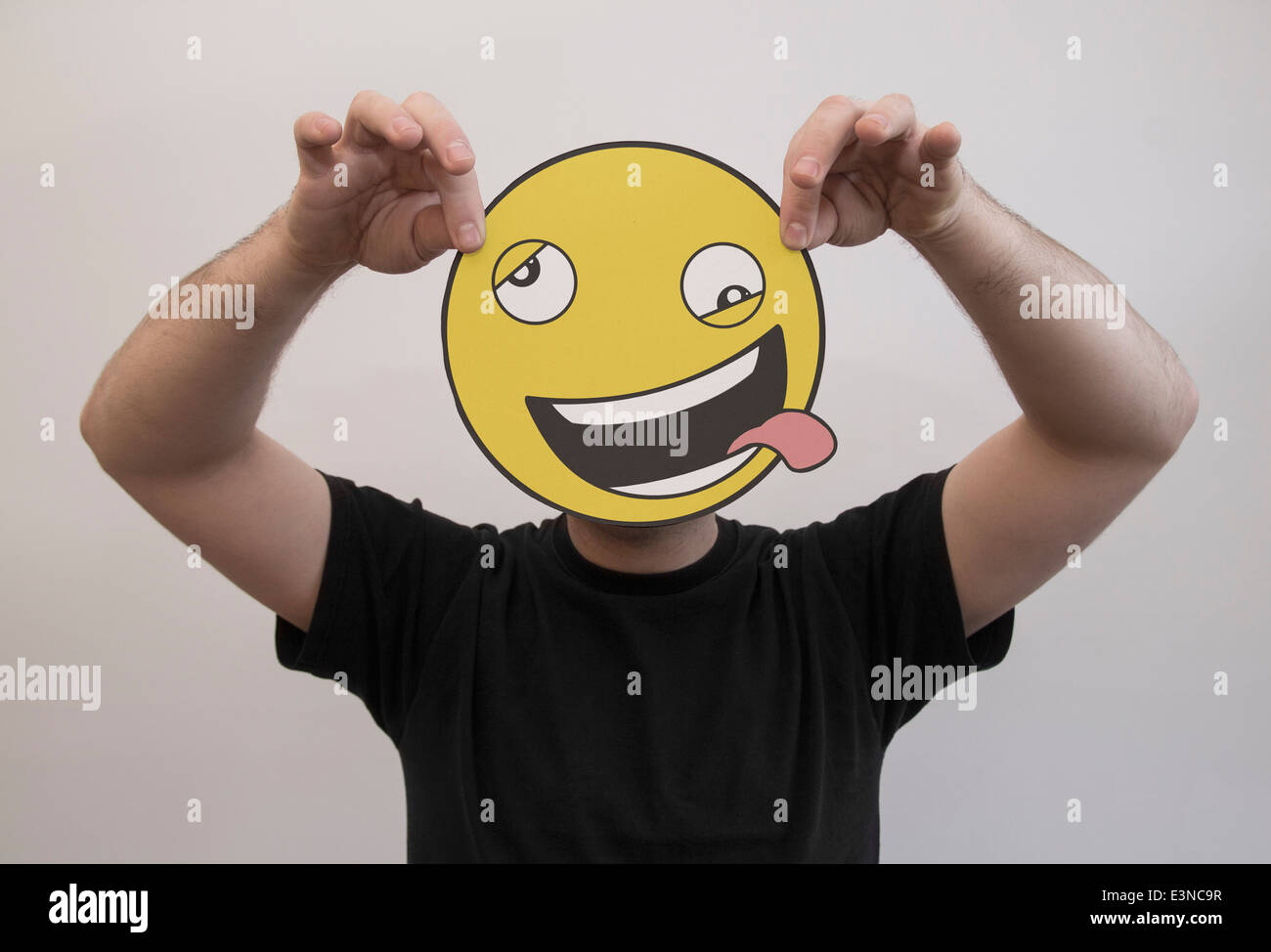 Roblox man face emoji holding belt 