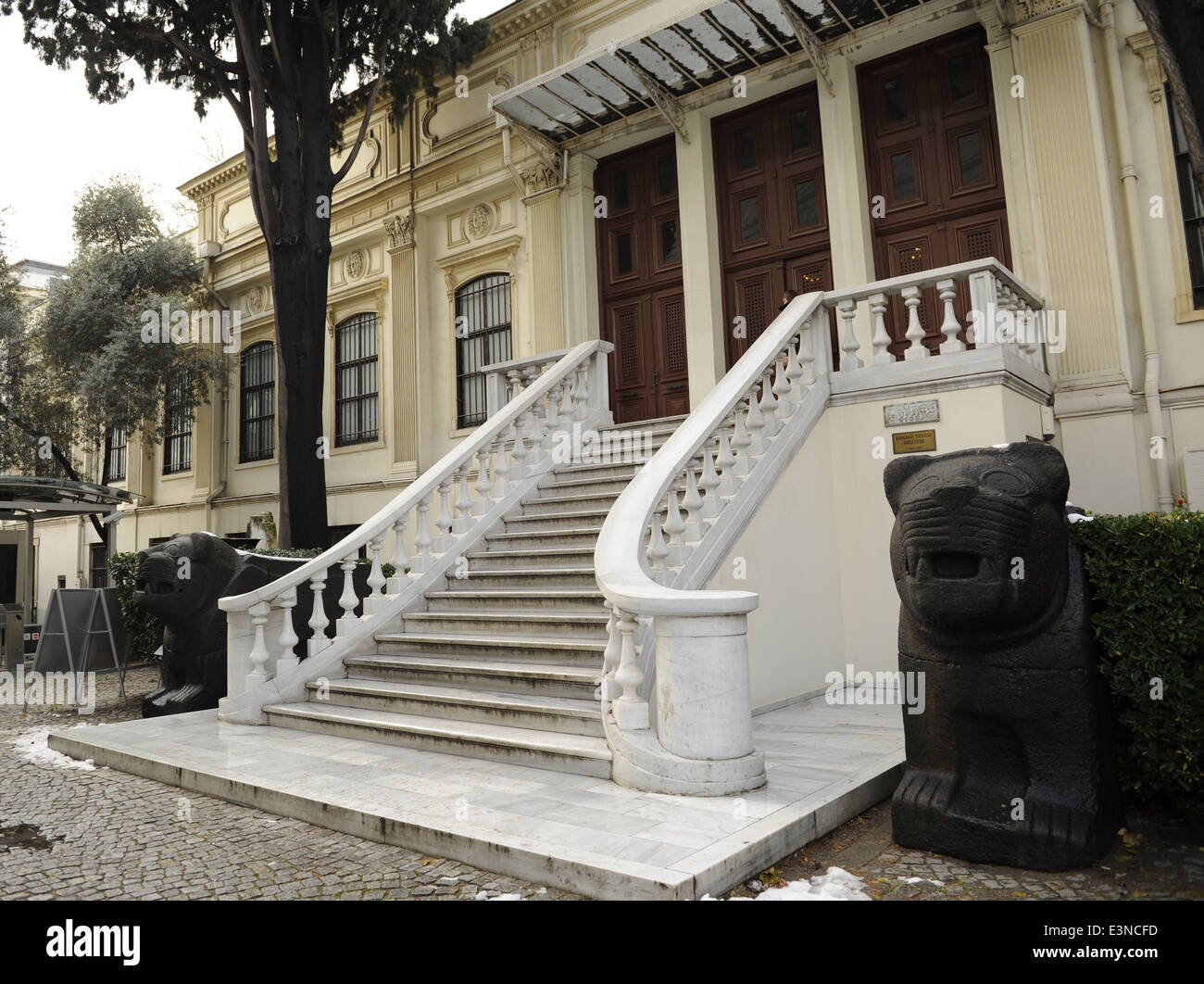 Turkey. Istanbul. Archaeological Museum. Museum of the Ancient Orient. Exterior. Stock Photo