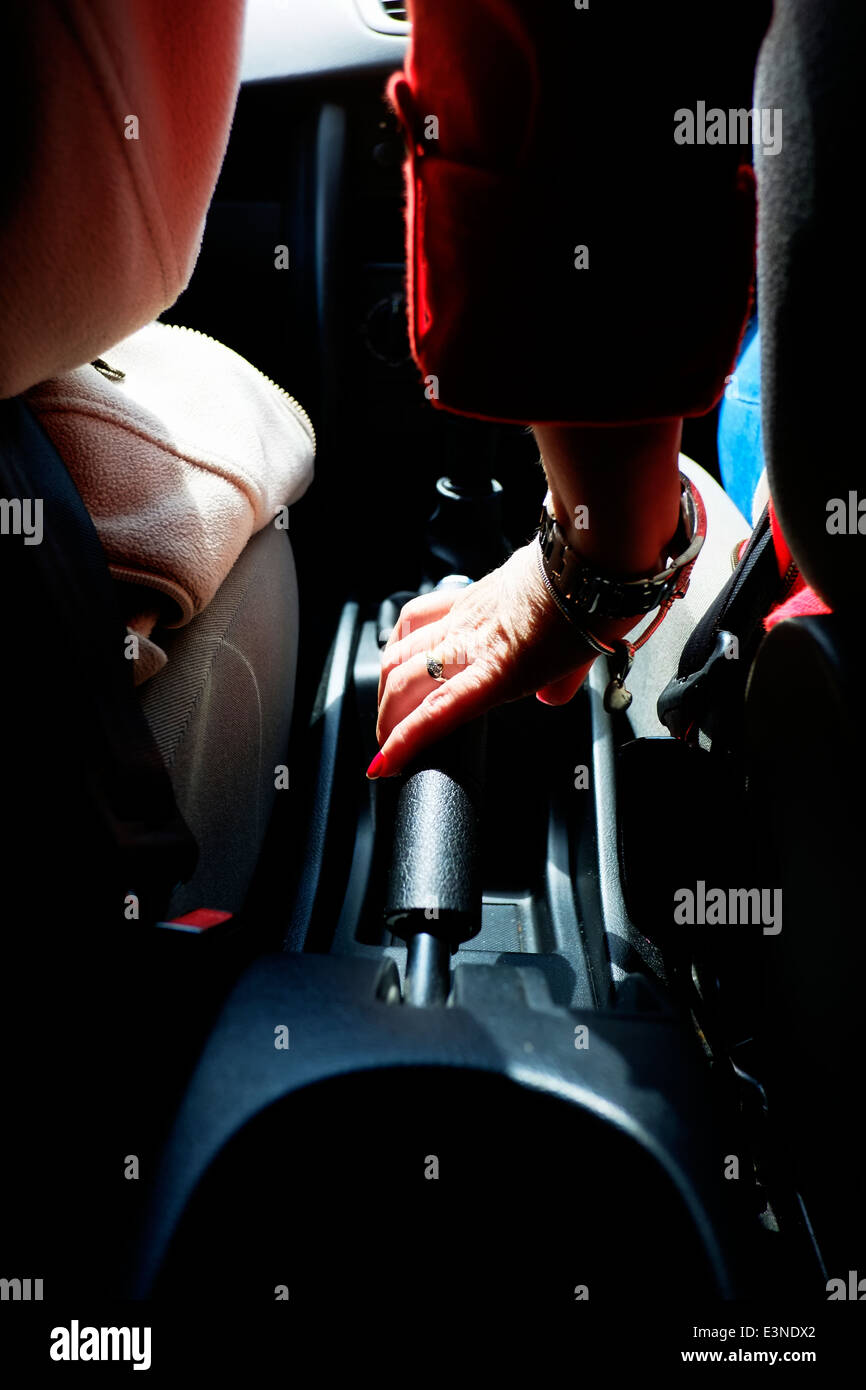 Hand brake lever hires stock photography and images Alamy