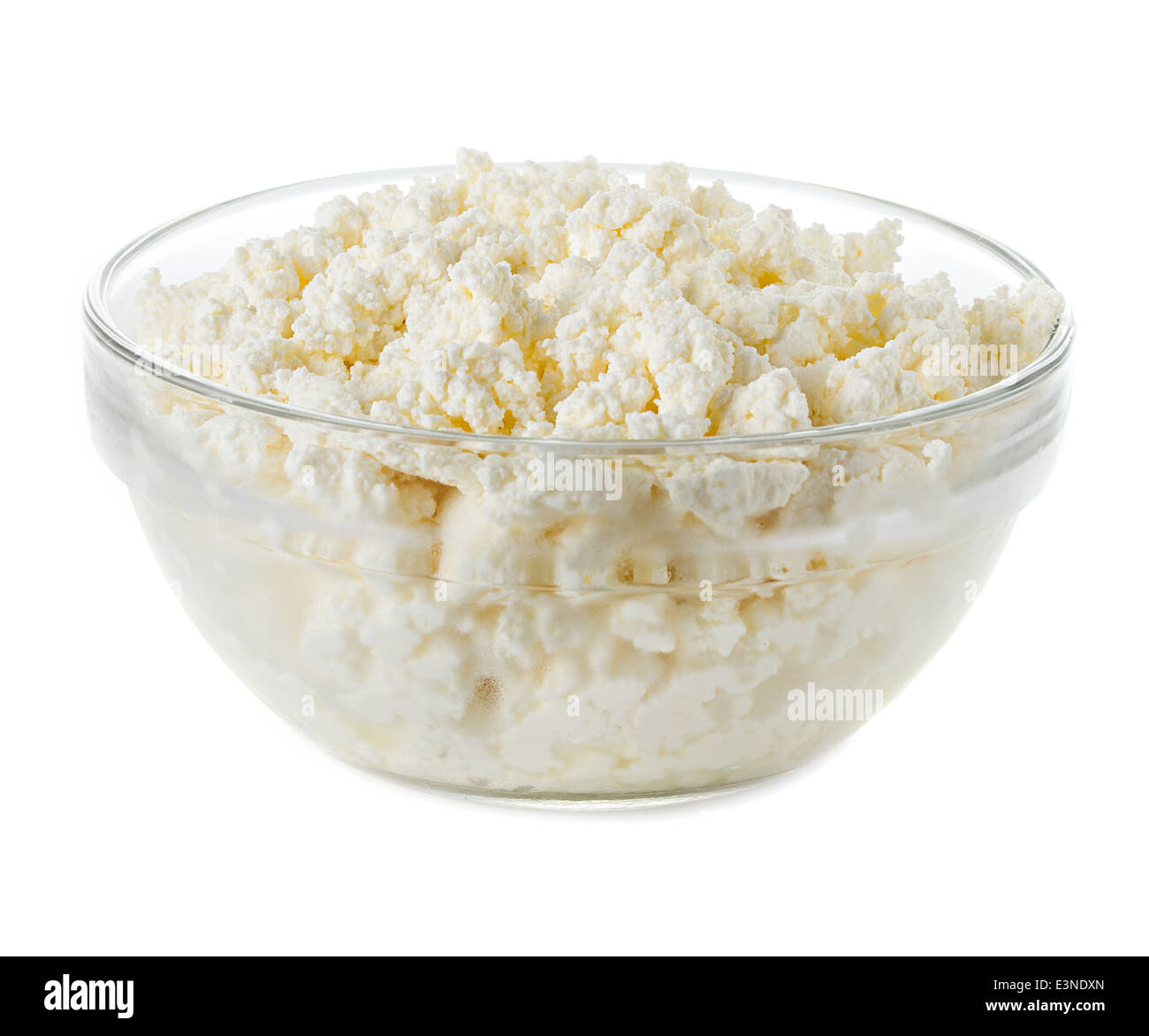 curd isolated Stock Photo