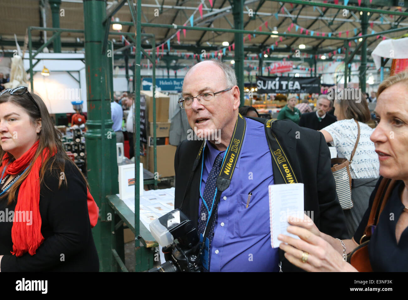 Arthur John Edwards (1940-), MBE, is a British photographer, working for The Sun newspaper. Stock Photo