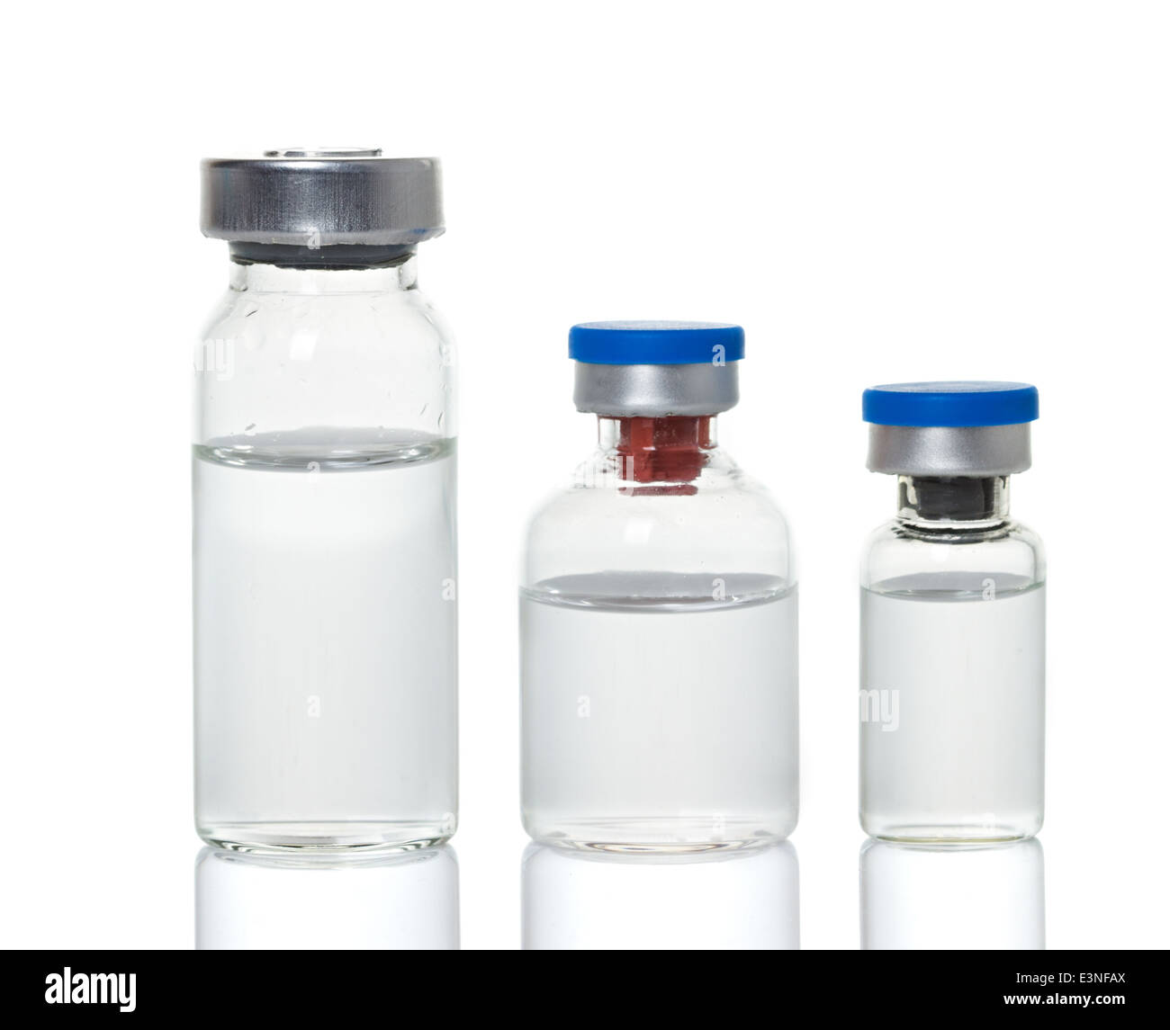 ampules, vials close up on white background Stock Photo Alamy