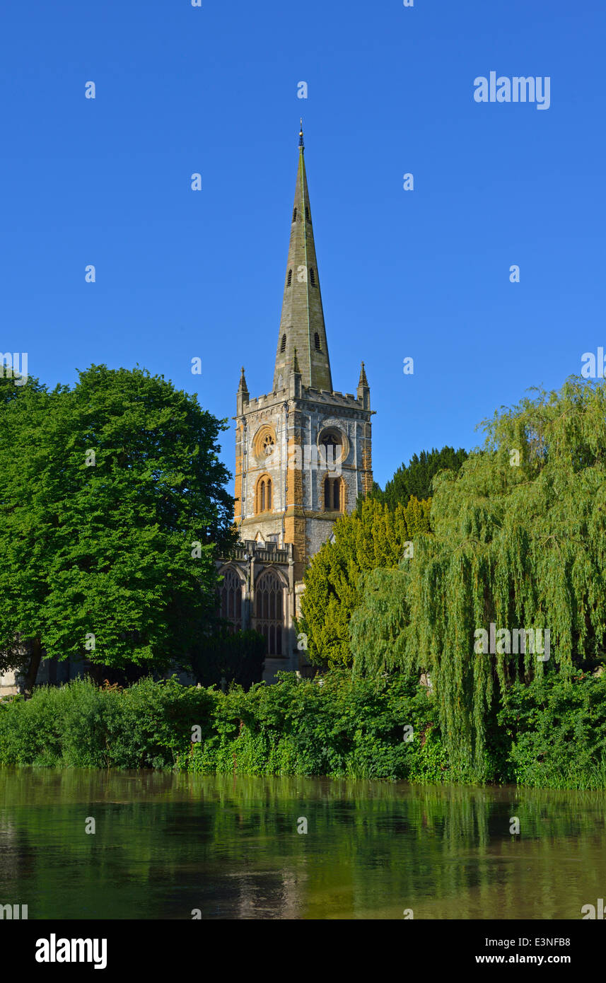 Church of the Holy Trinity, Stratford-upon Avon, Warwickshire, West ...