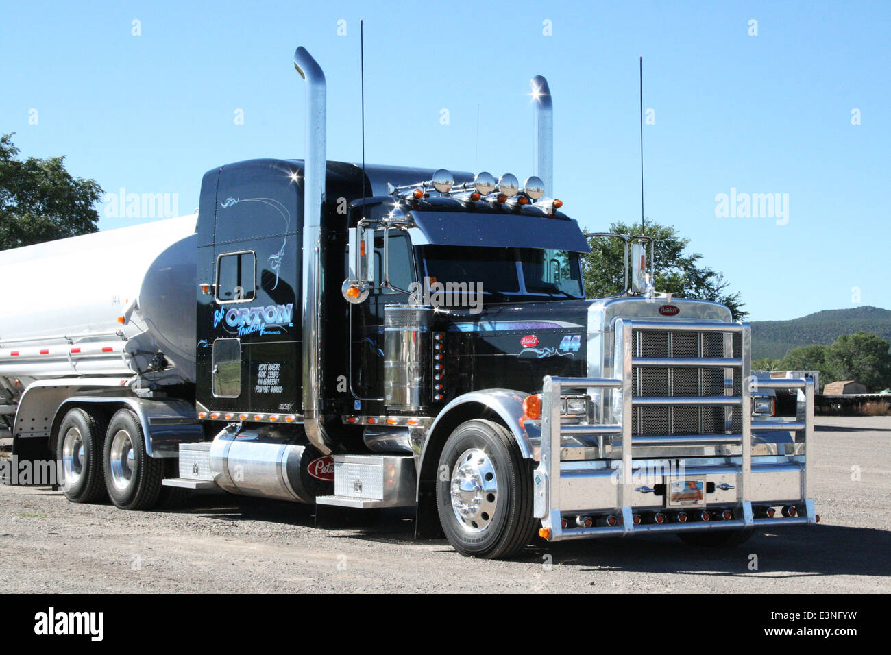 American Truck Stock Photo