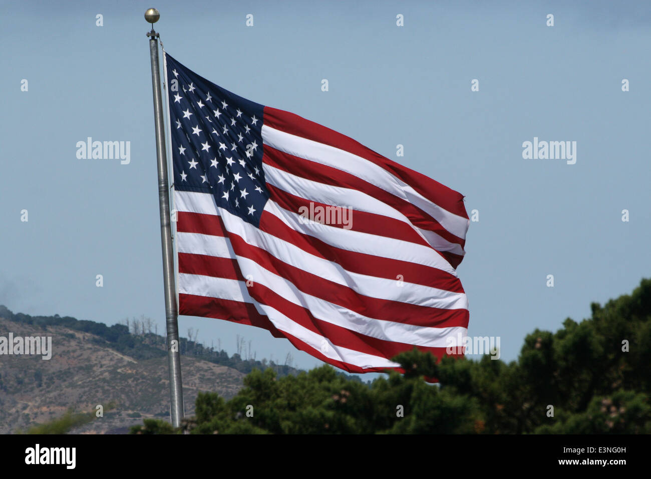 Amerikanische Flagge Stock Photo