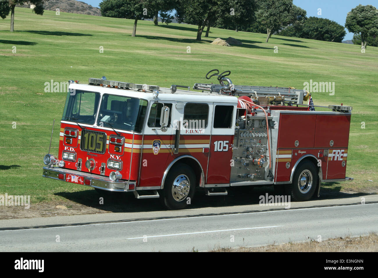 Fire Department Stock Photo