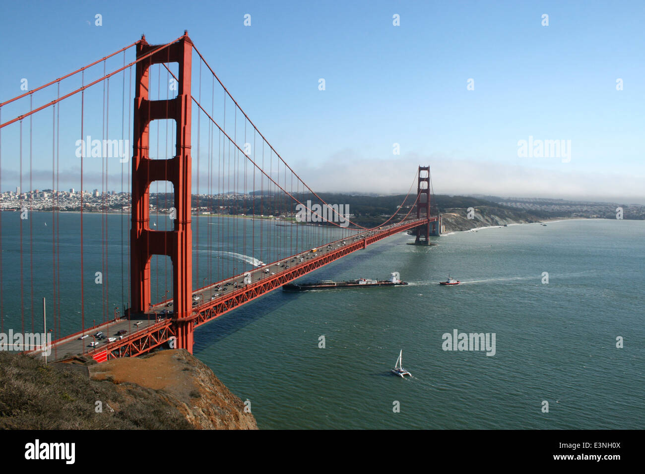 Golden Gate Bridge Stock Photo