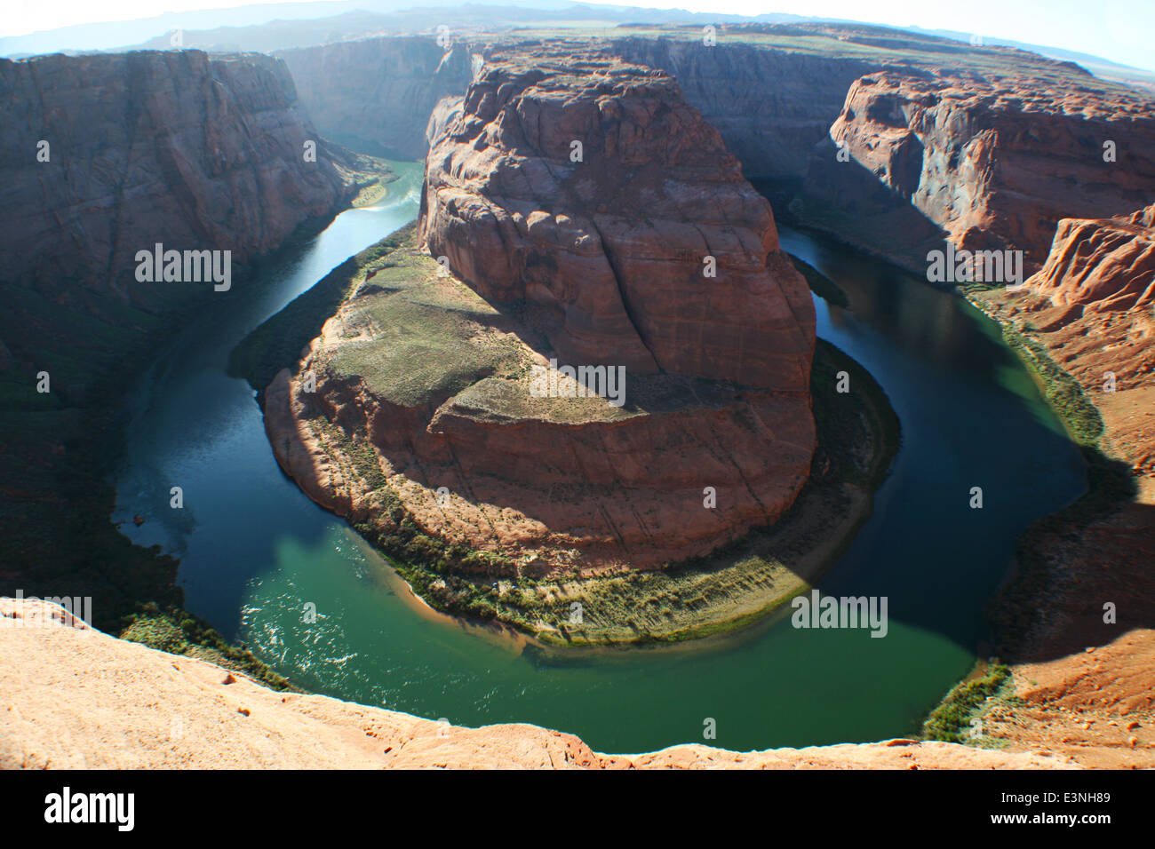 Horsehoe Bend Page Stock Photo