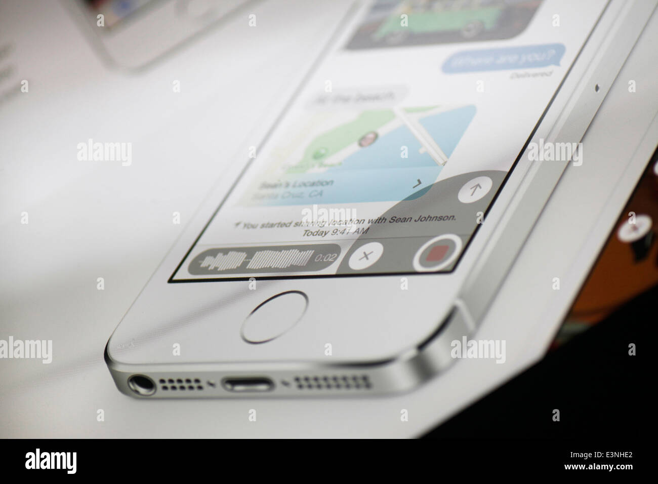 iPhone 5S Stock Photo