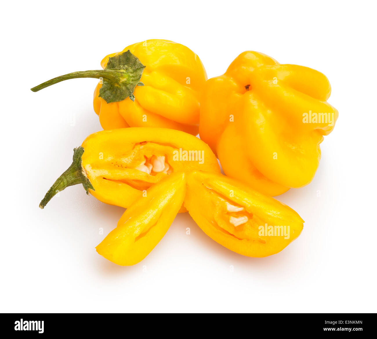 chili peppers isolated Stock Photo Alamy