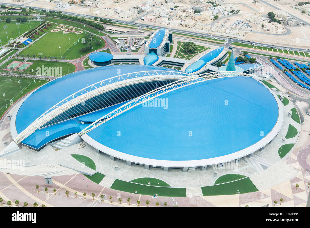 Doha, Qatar, Aspire Sports Center Stock Photo