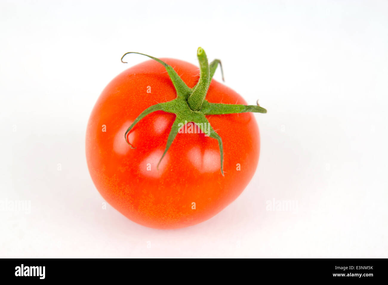 Tomate einzeln Stock Photo