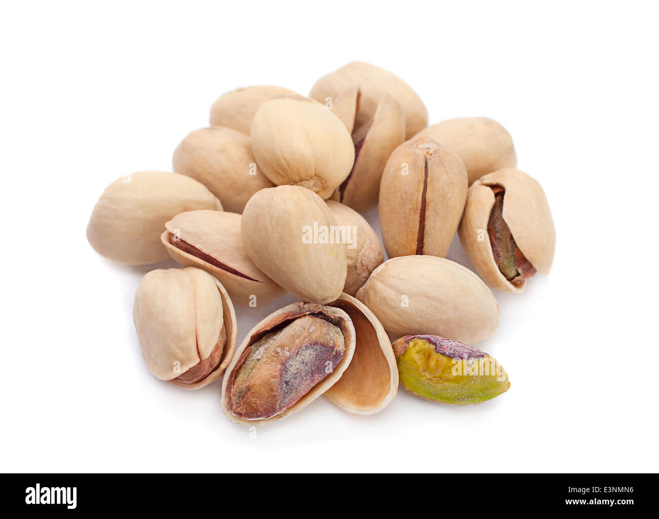 Pistachio isolated on white background Stock Photo - Alamy