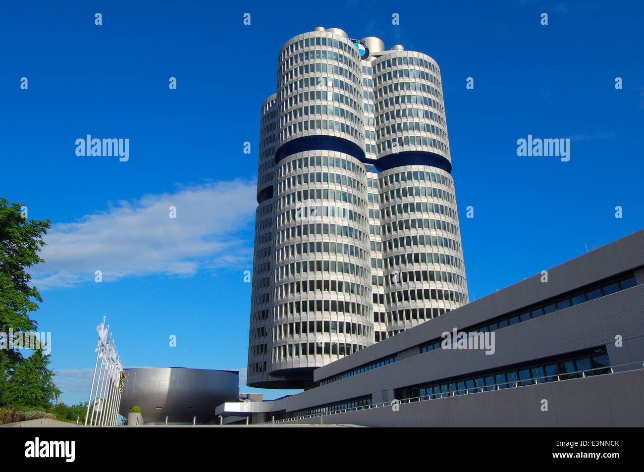 BMW, Munich, BMW Museum, BMW Headquarters, Bavaria, Germany Stock Photo ...