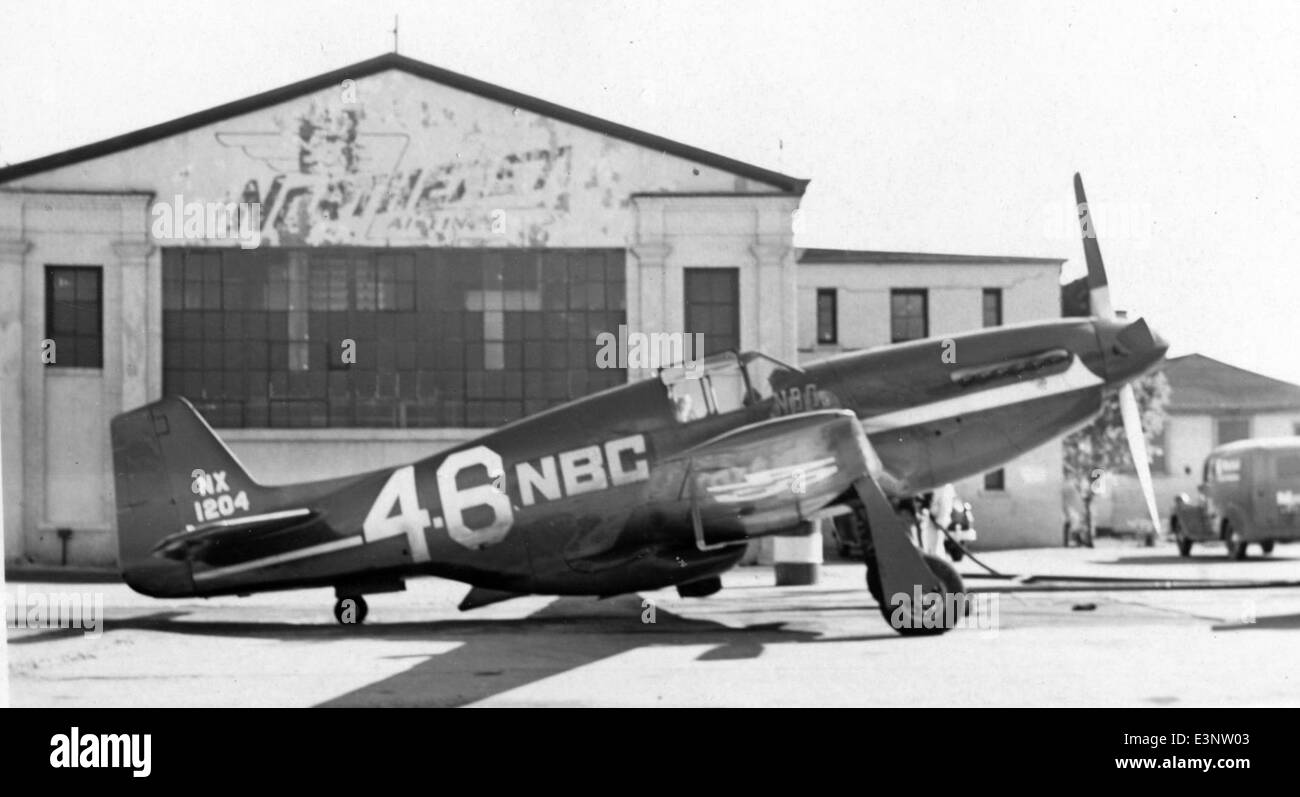 The North American P-51C Mustang, with serial number 42-103831, is seen ...
