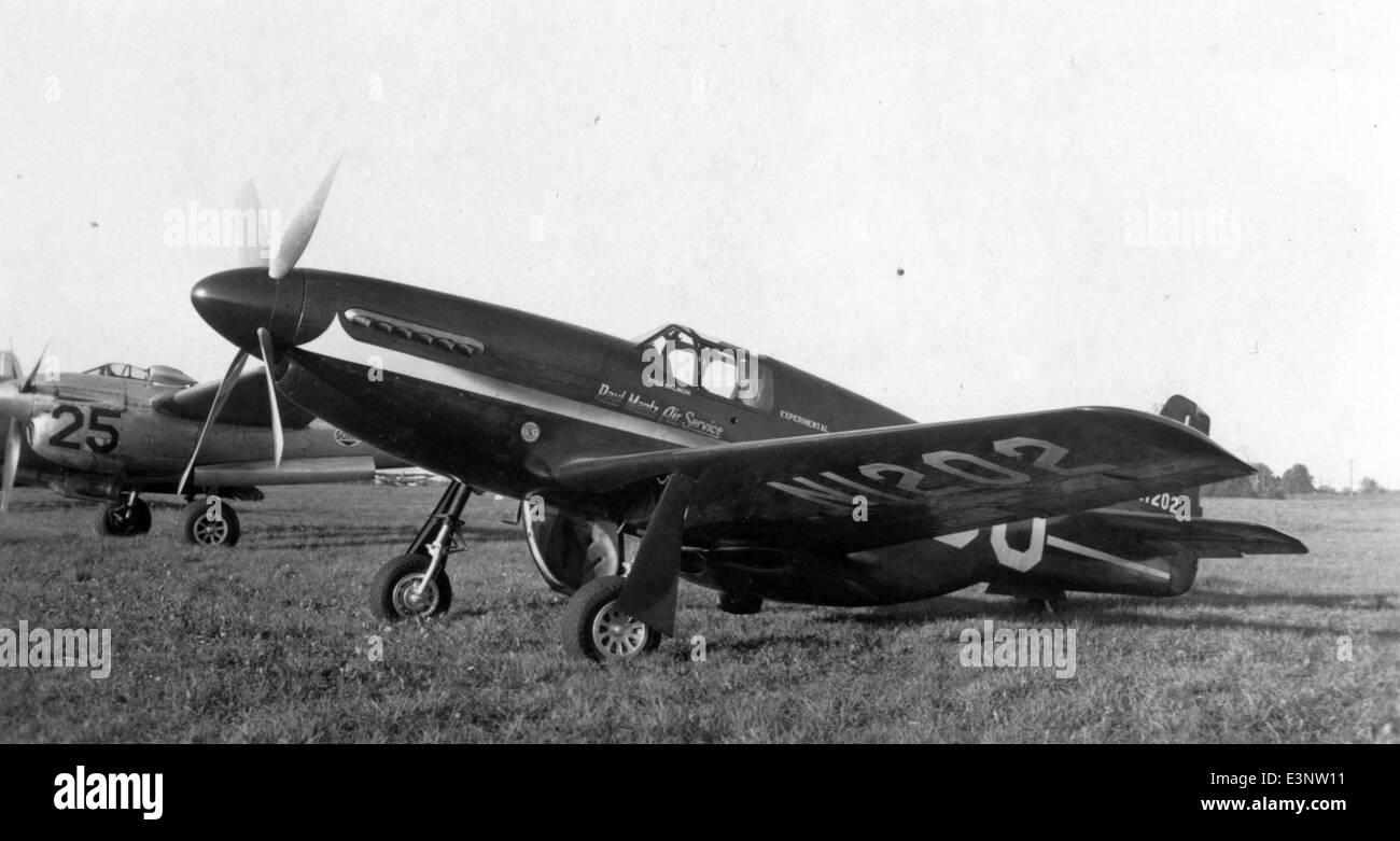 The North American P-51C Mustang, serial 44-10947, was a key player in ...