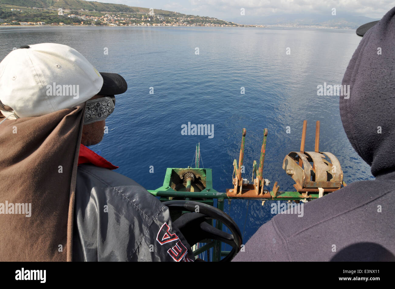 Traditional swordfish fishing, Stretto di Messina, Messina, Sicily