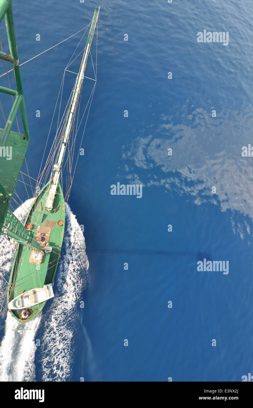 Traditional swordfish fishing, Stretto di Messina, Messina, Sicily