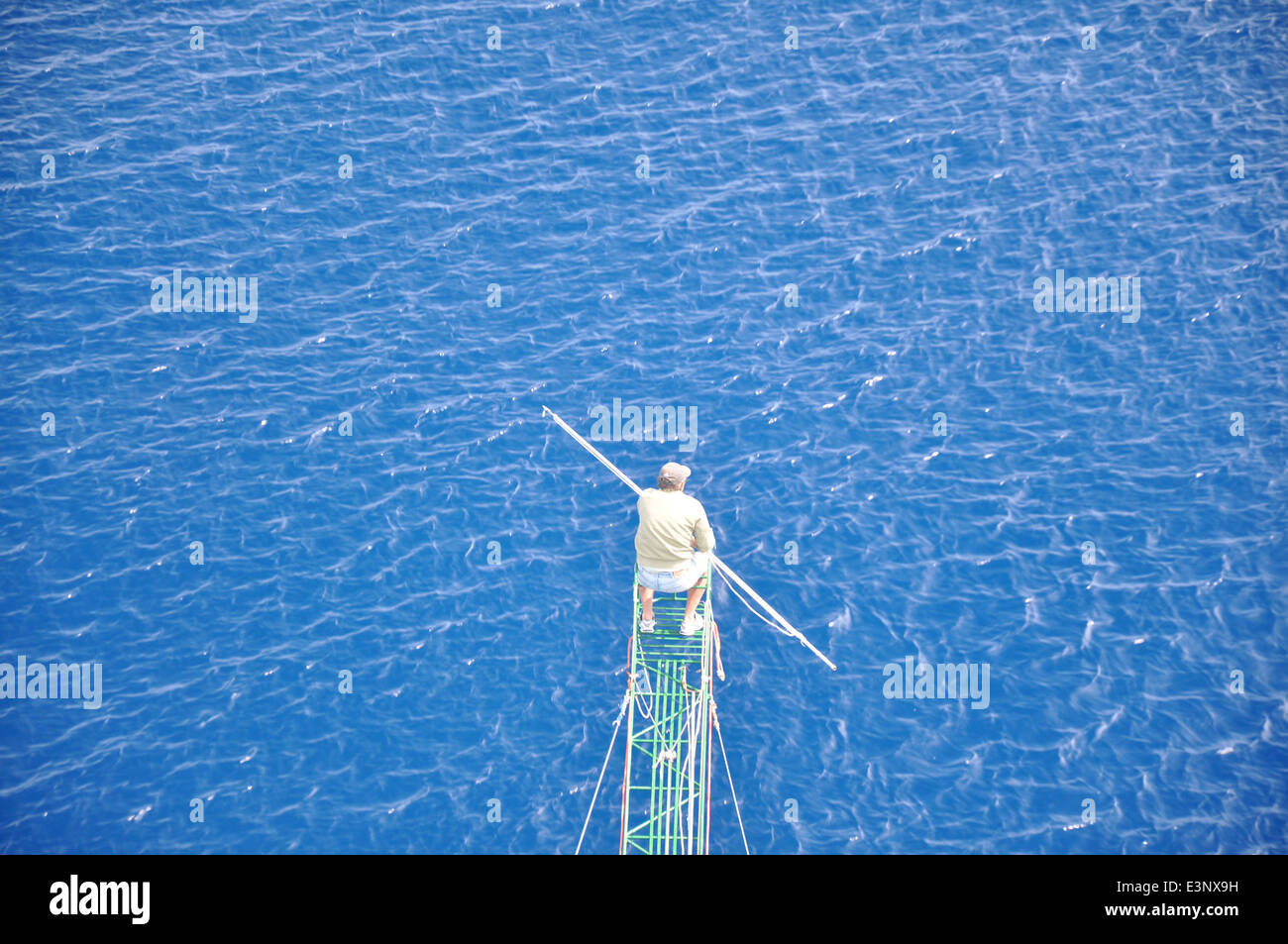 Traditional swordfish fishing, Stretto di Messina, Messina, Sicily, Italy, Europe Stock Photo