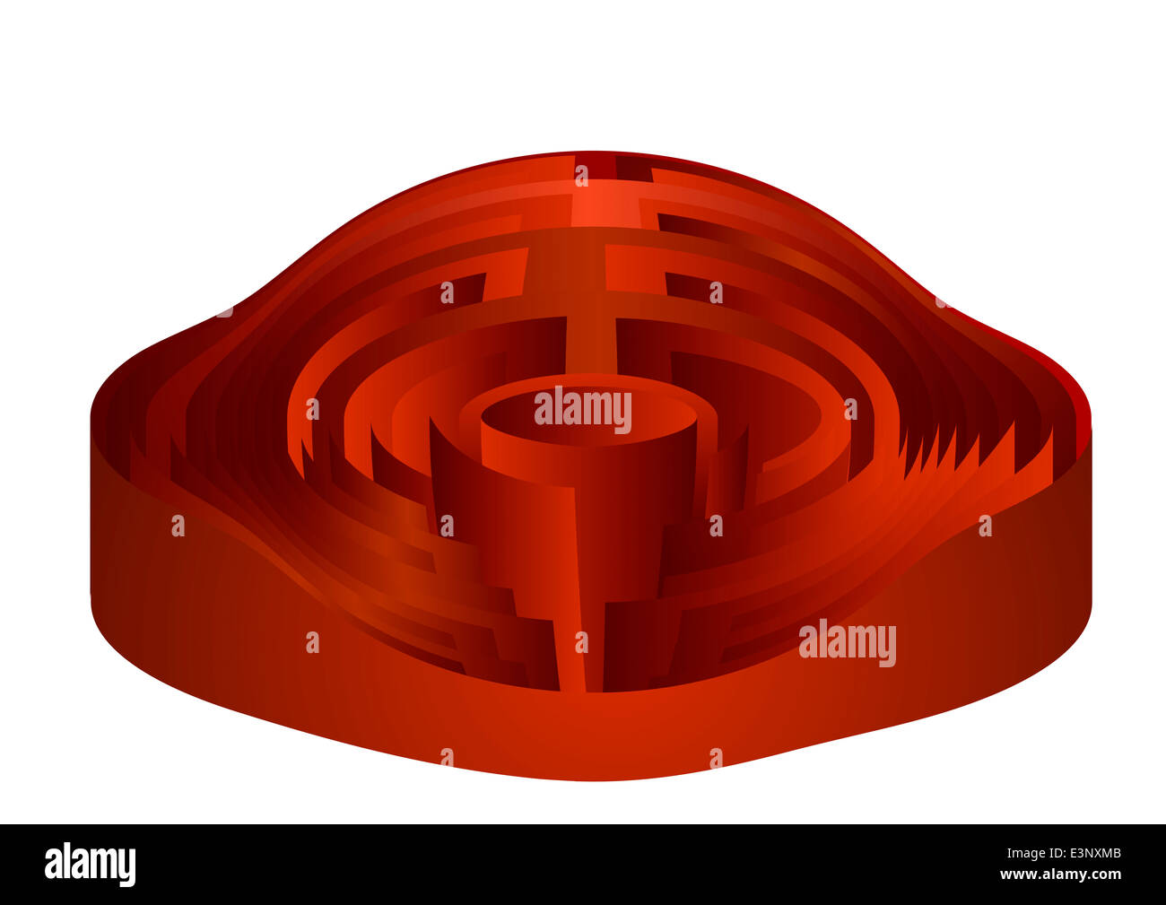 maze - labyrinth Stock Photo - Alamy