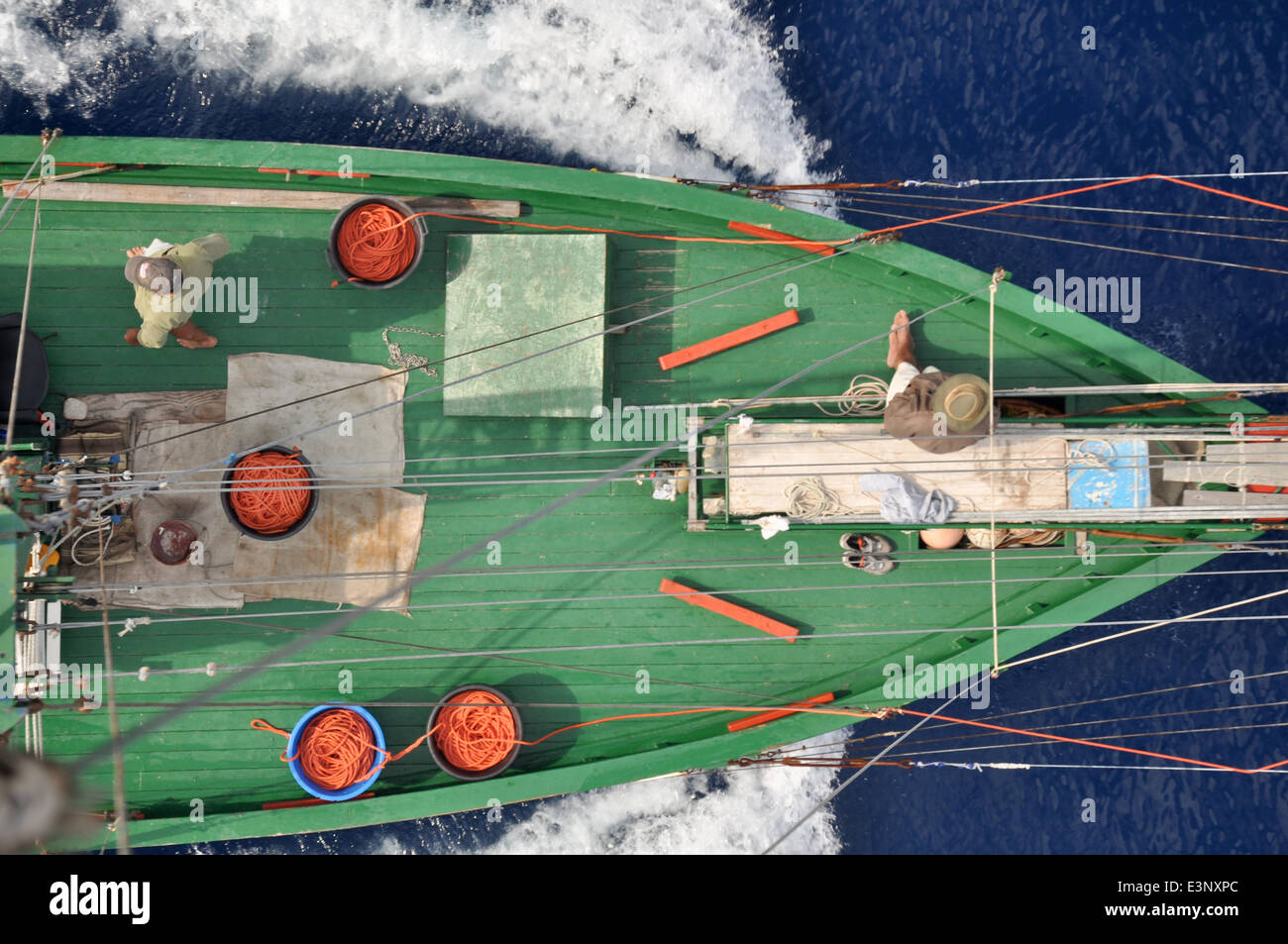Traditional swordfish fishing, Stretto di Messina, Messina, Sicily