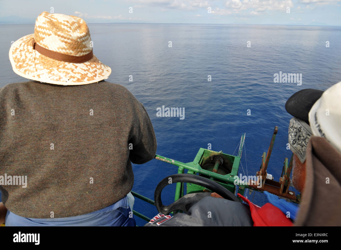 Traditional swordfish fishing, Stretto di Messina, Messina, Sicily, Italy, Europe Stock Photo