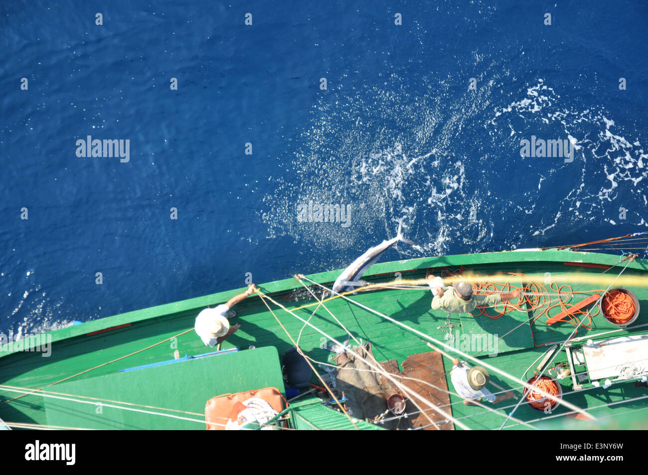Traditional swordfish fishing, Stretto di Messina, Messina, Sicily