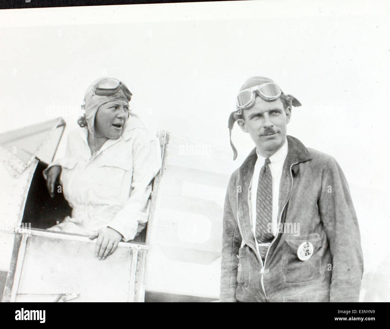 This photo from the Golden Age of Aviation collection by Luke Luqueer ...