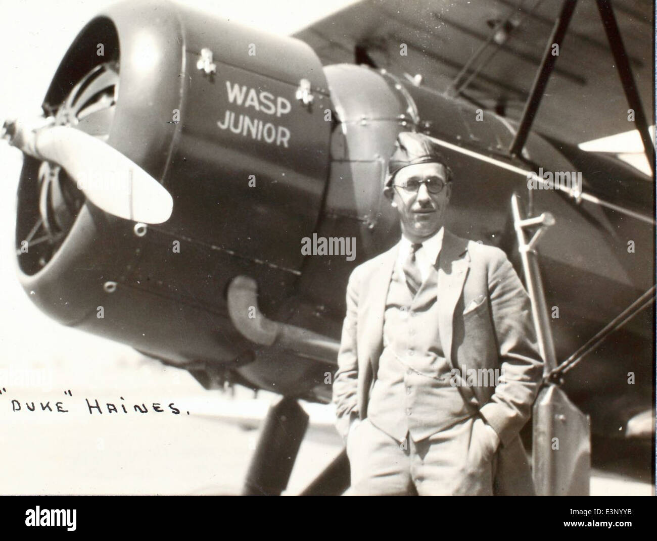 This image from the Luqueer Album captures the Golden Age of Aviation ...