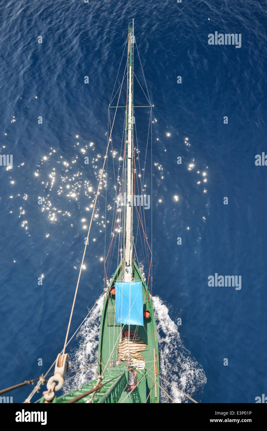 Traditional swordfish fishing, Stretto di Messina, Messina, Sicily