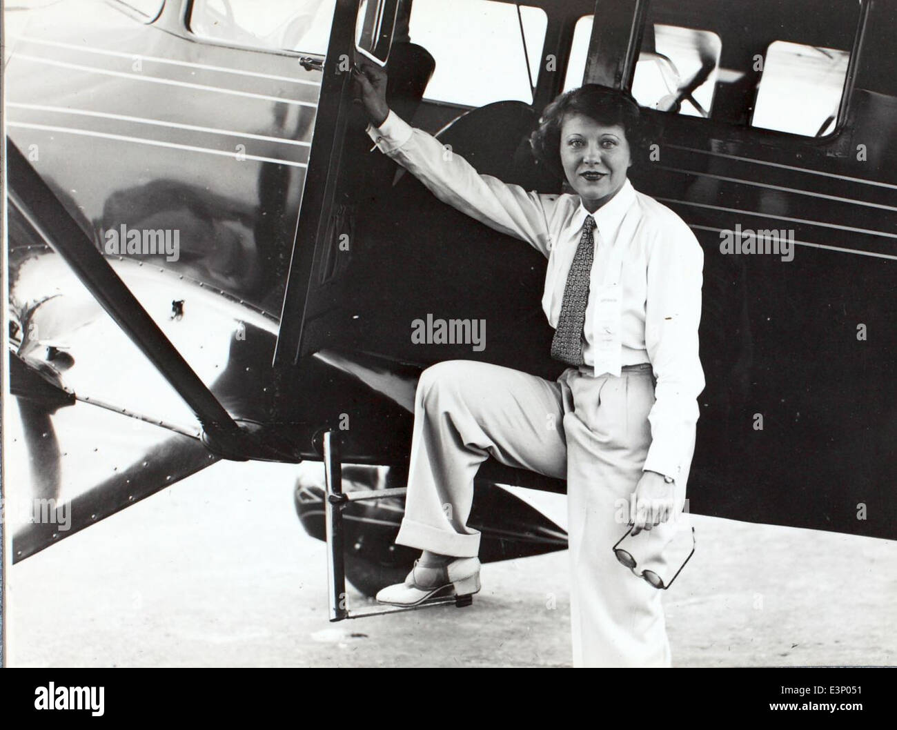 A photo from the Luqueer Album, showcasing the golden age of aviation ...
