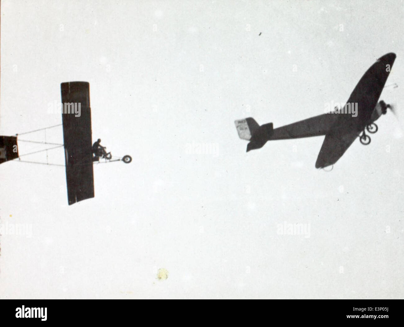 This image from the Luqueer Album captures the golden age of aviation ...