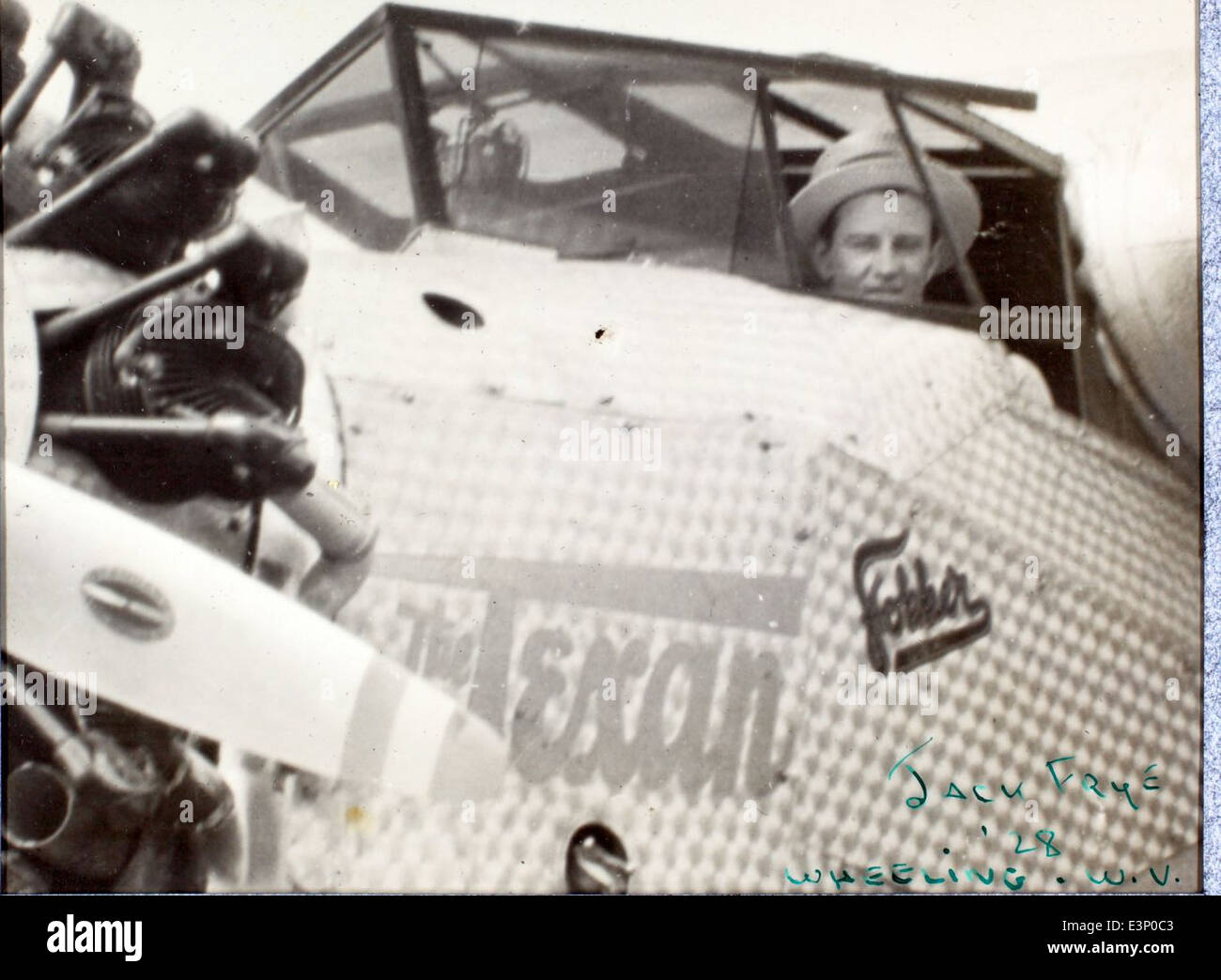 This image from the Golden Age of Aviation shows an aircraft from the ...