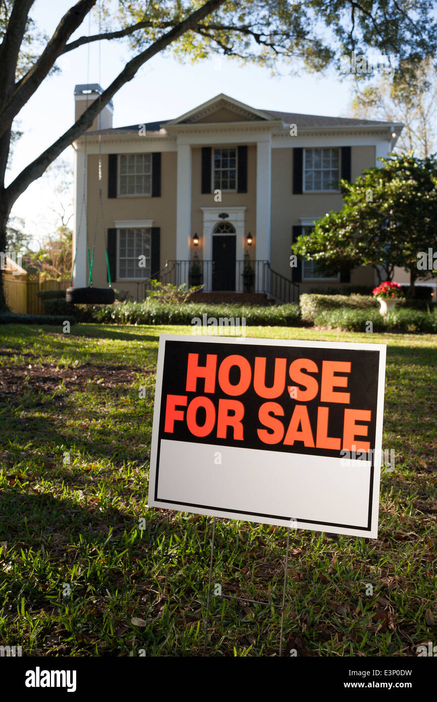 Luxury House For Sale, FL, USA Stock Photo Alamy