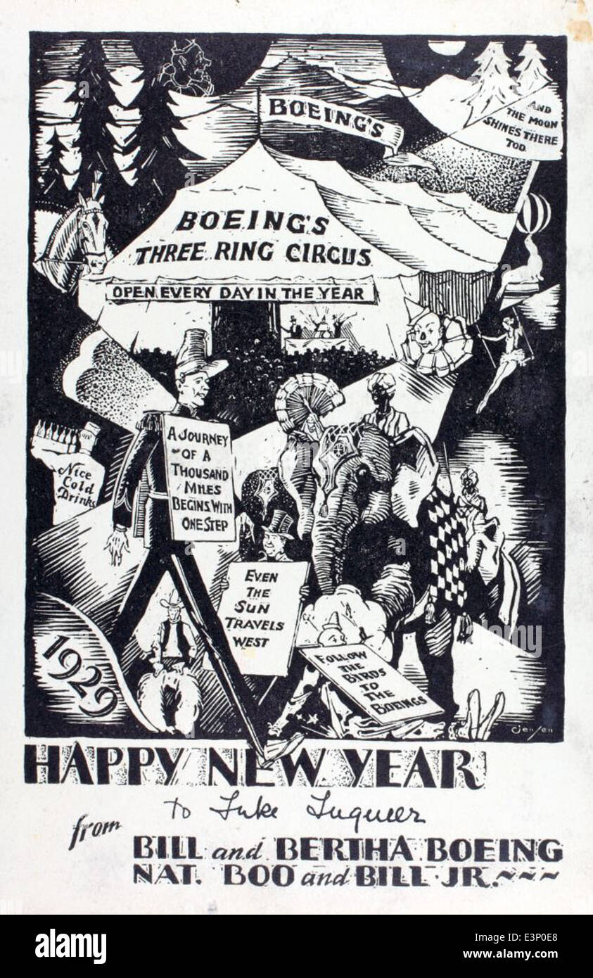 This image from the Luqueer Album highlights Bill Boeing, a key figure ...
