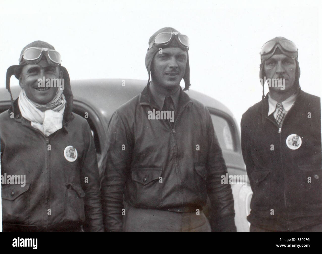 This image from the Luqueer Album highlights the golden age of aviation ...