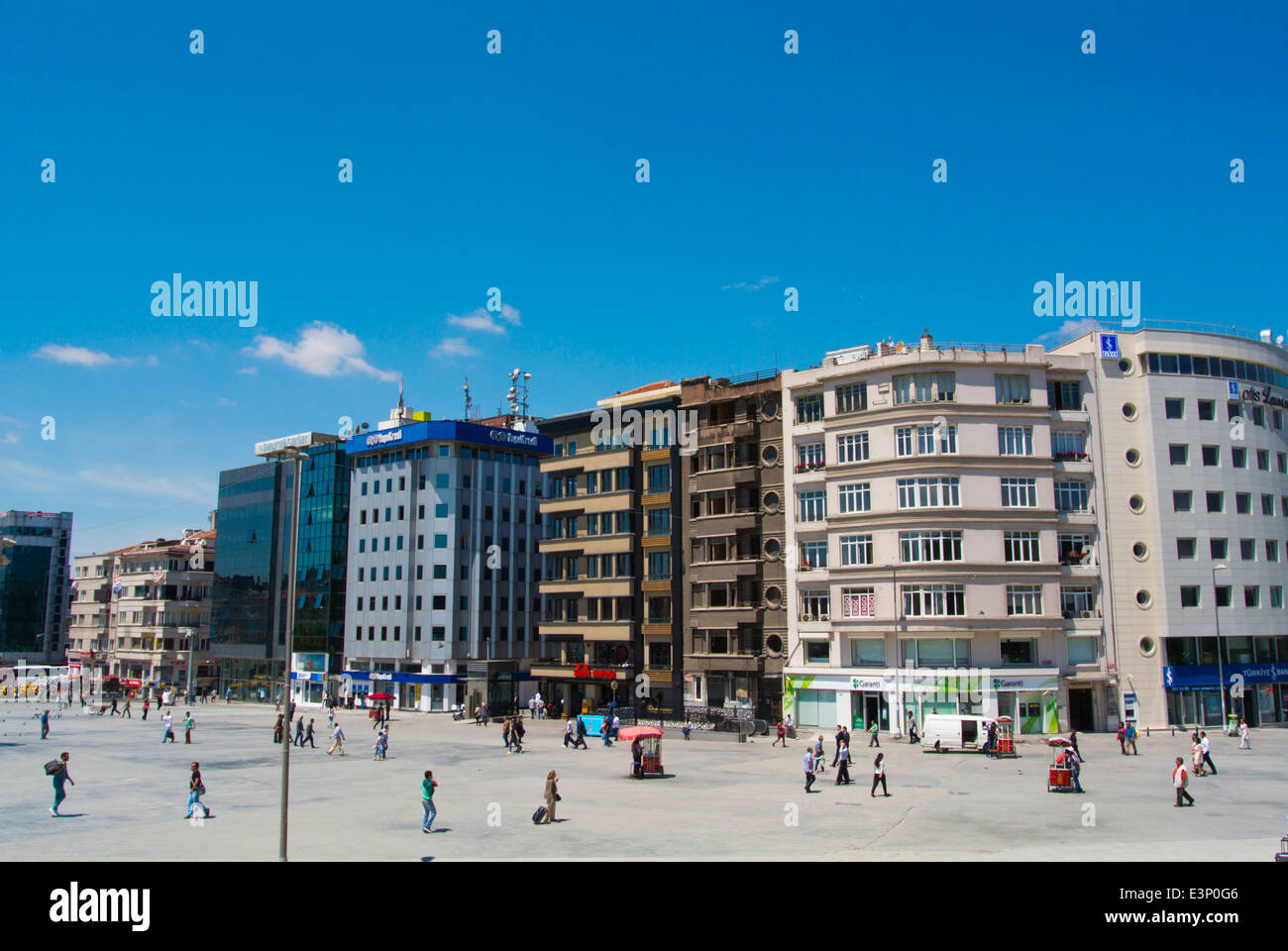 Taksim square, Beyoglu district, central Istanbul, Turkey, Eurasia Stock Photo