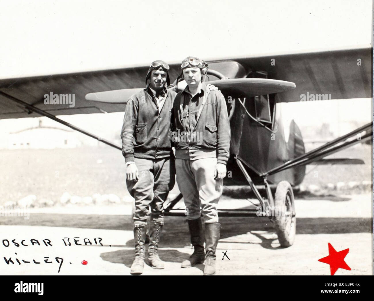 This image from the Golden Age of Aviation highlights Luke Luqueer, an ...