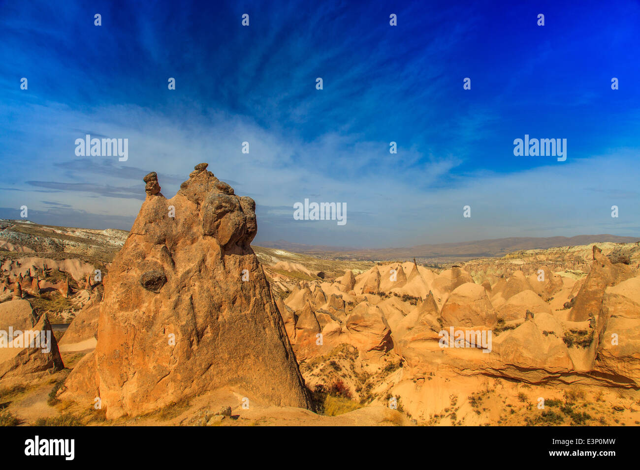 Rock formations in Devrent Valley Stock Photo