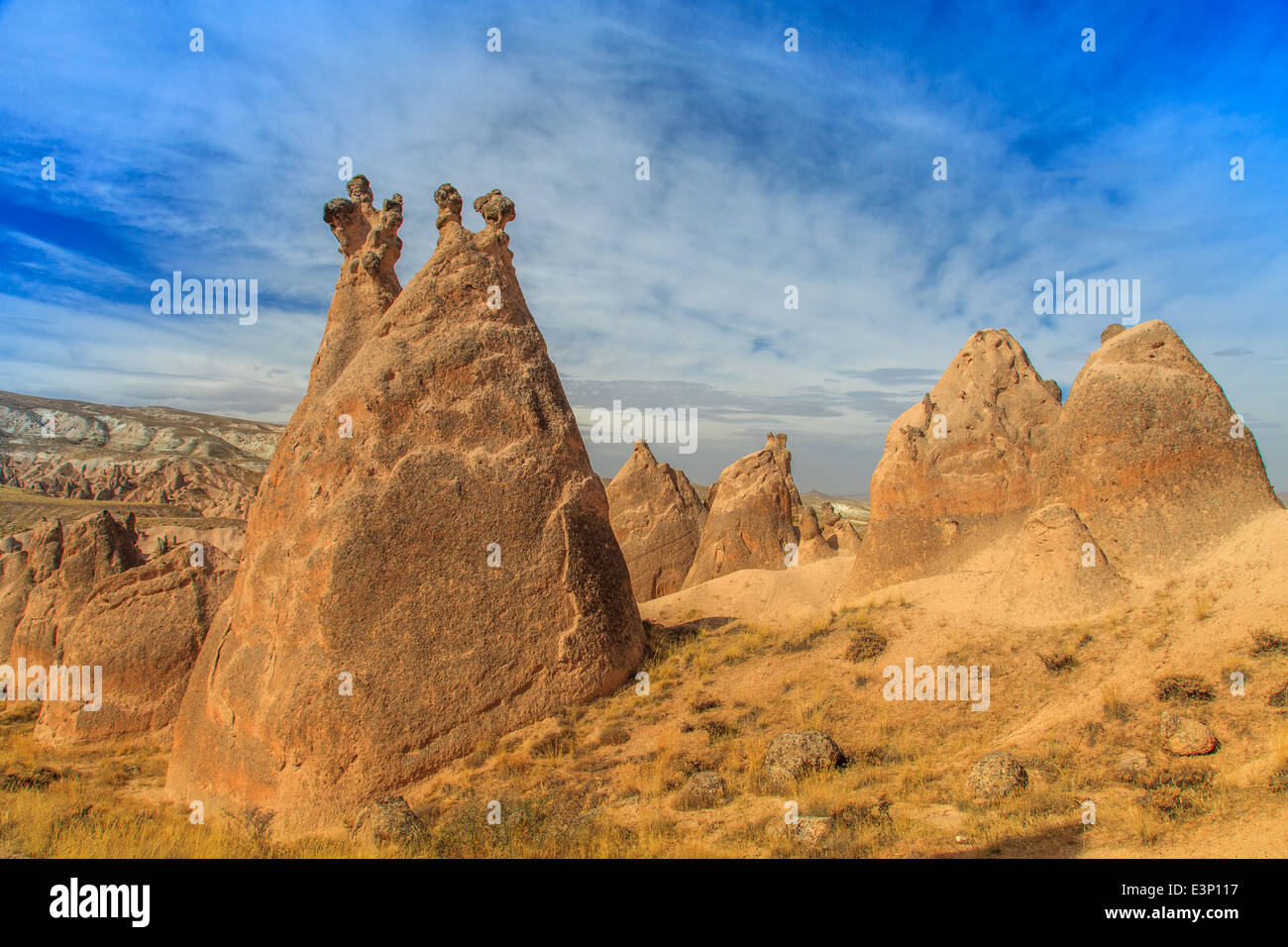 Rock formations in Devrent Valley Stock Photo