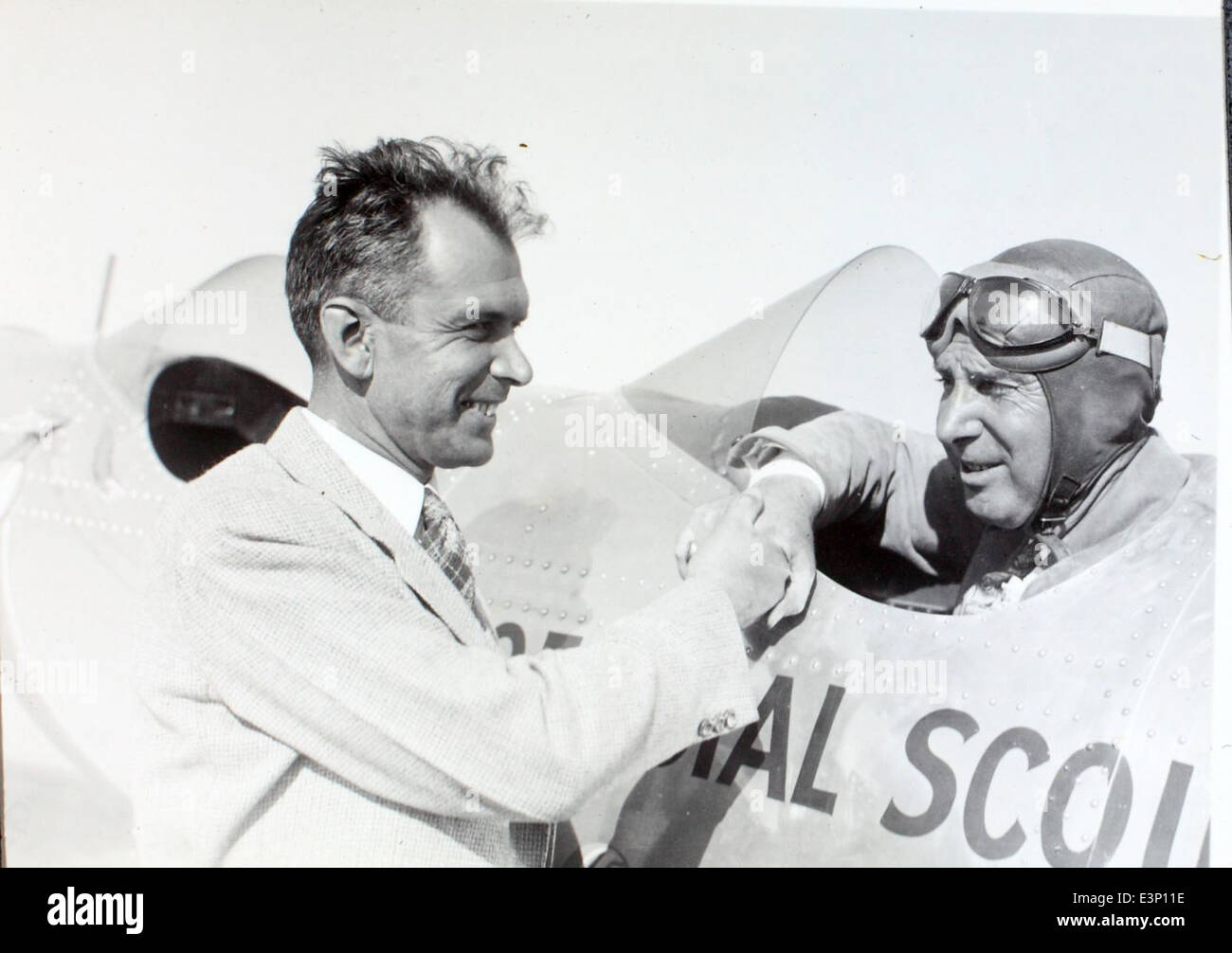 This image from the Luqueer Album highlights the Golden Age of Aviation ...